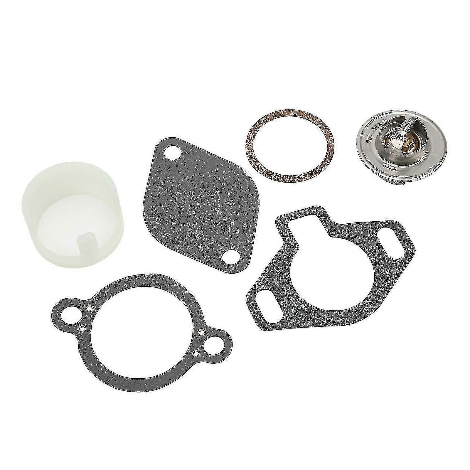 Thermostat Kit Compatible with Mercruiser Engines, Models 160, 4.3l, 5.0l, 5.7l, 7.4l, 8.2l, From 1987