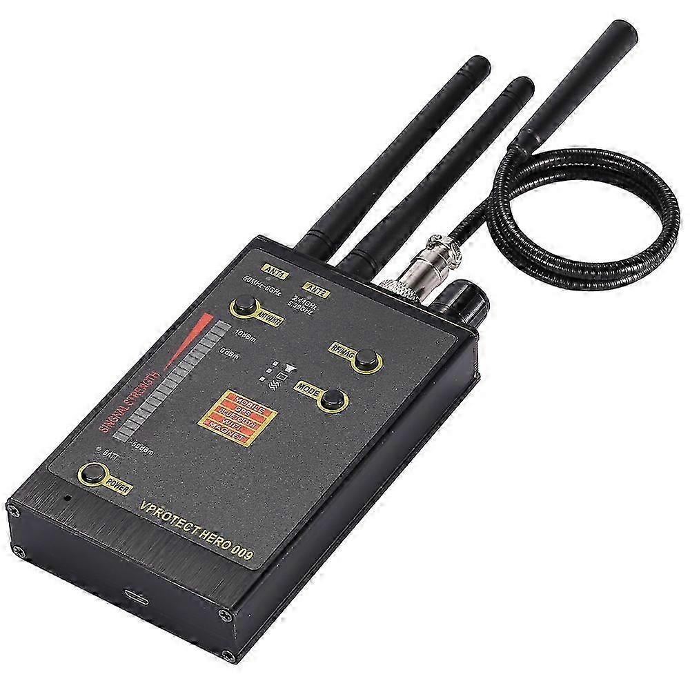Hero 009 Digital Wireless RF Signal Detector GPS Tracker with Antennas 26s