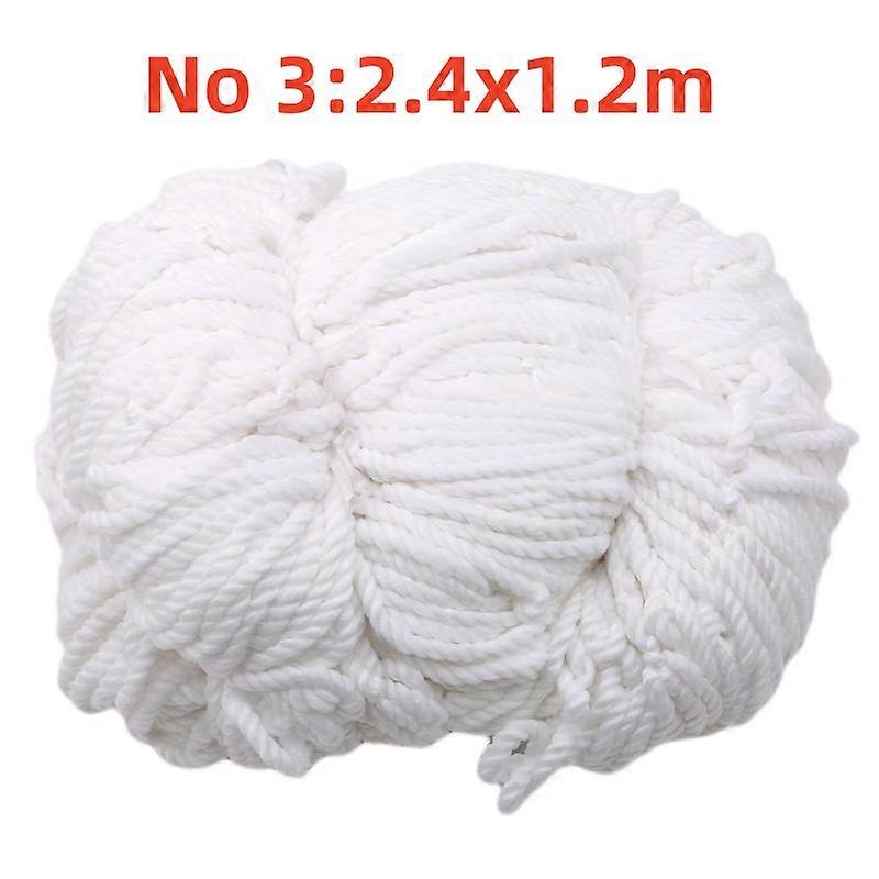 1pcs Football Net Full Size Football Net For Soccer Goal Post Junior Sports Training 1.8m*1.2m 3m*2m 7.3*2.4m Soccer Net