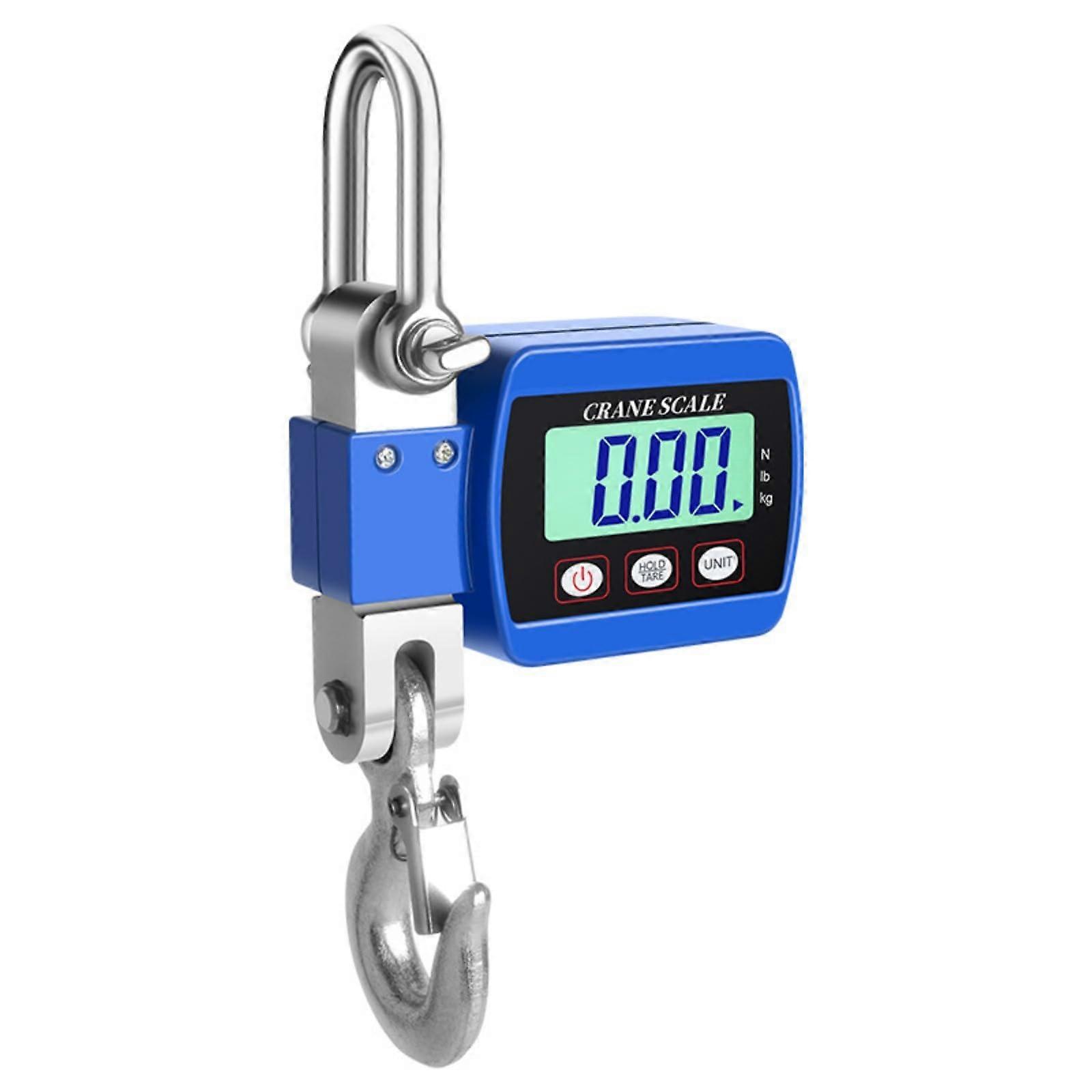 500kg Digital Hanging Scale With LCD Display  Industrial Hanging Hook Scale For Commercial Use