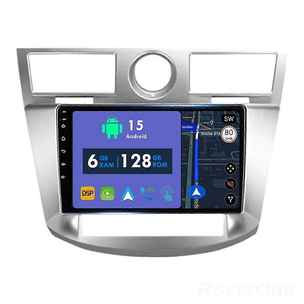 Car Radio 6G+128G CarPlay GPS Navigation Head Unit for Chrysler Sebring 3 JS 2006 - 2010 Android Auto Bluetooth Stereo Touch Screen