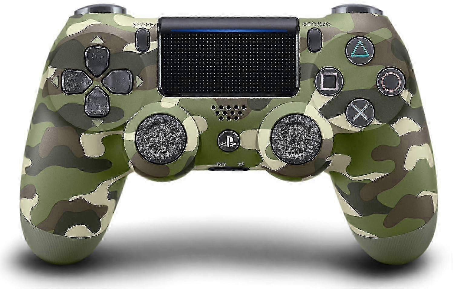Mando Playstation 4 Dualshock 4, Verde Camuflaje 25-26s