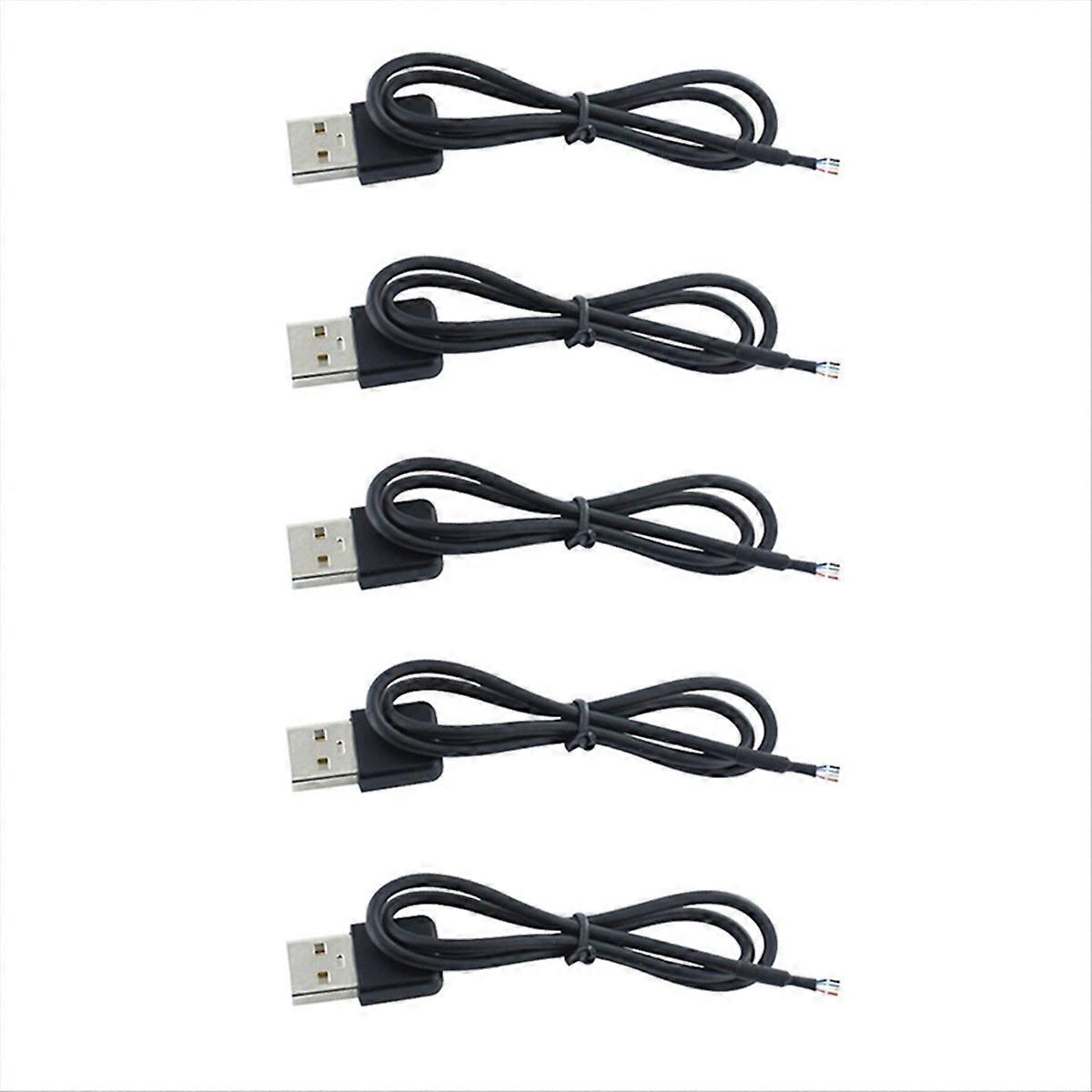 5Pcs USB to 4Pin Cable for Camera Modules Camera Module Data Connection Cable 4P 0.8mm 1M