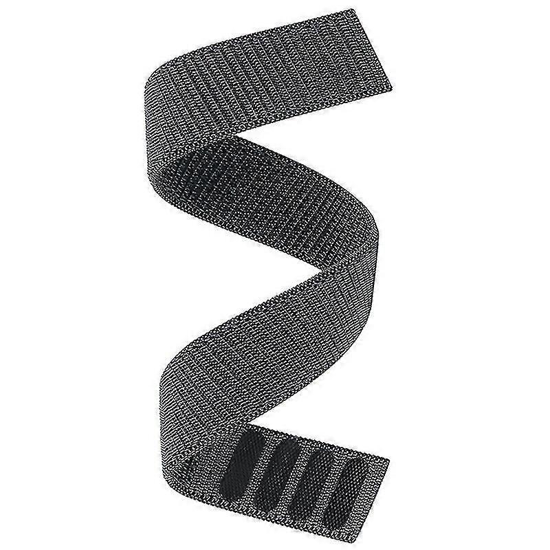 26mm 22mm 20mm هوك حلقة النايلون حزام ل -garmin Fenix 6 6x ووتش الفرقة معصمه