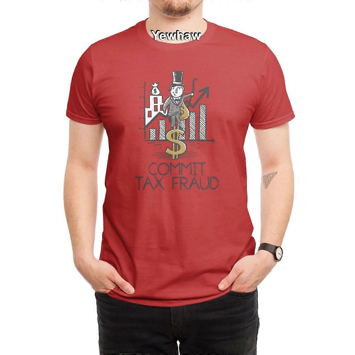 Commit Tax Fraud Doodle T-Shirt