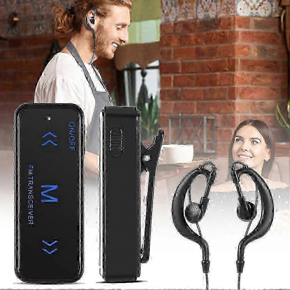 Ultra-mini Walkie Talkies With Clip Short Range Communication Intercom Device For School Work Restaurant DGZD
