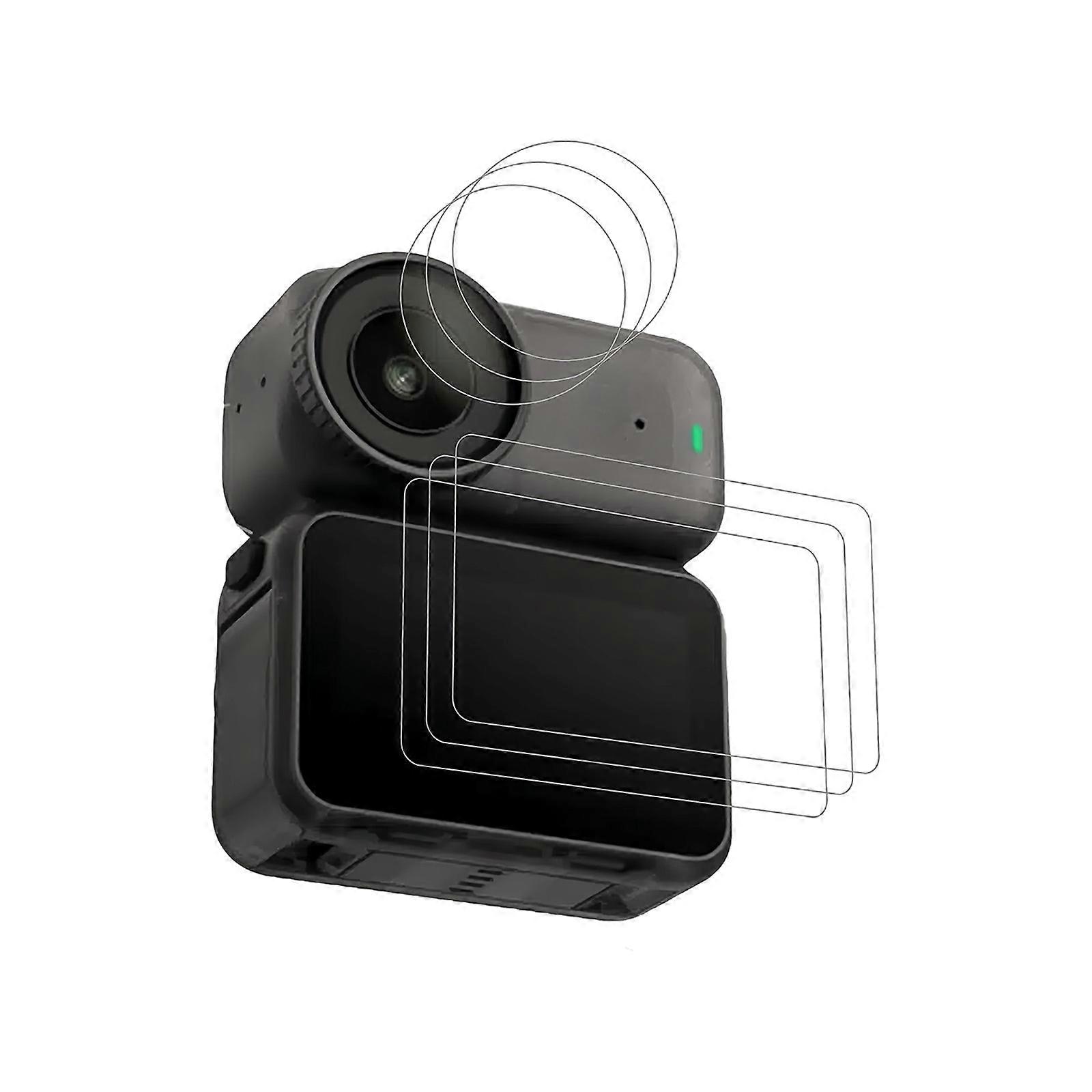 Clearly Temperately Glass Protectors for Camera Lens and Screen Opposing Scratch Durability Accessories Multicolor