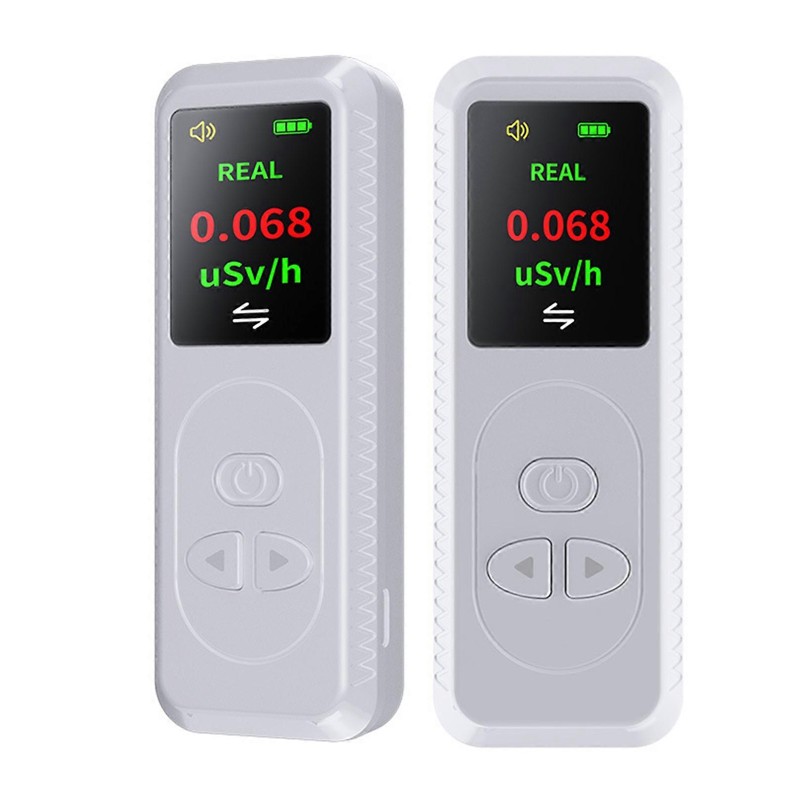 Portable Radioactive Nuclear Radiation Detector PersonalsDosimeter Nuclear Wastewater Tester Monitors 0.96" Color Screen Multicolor