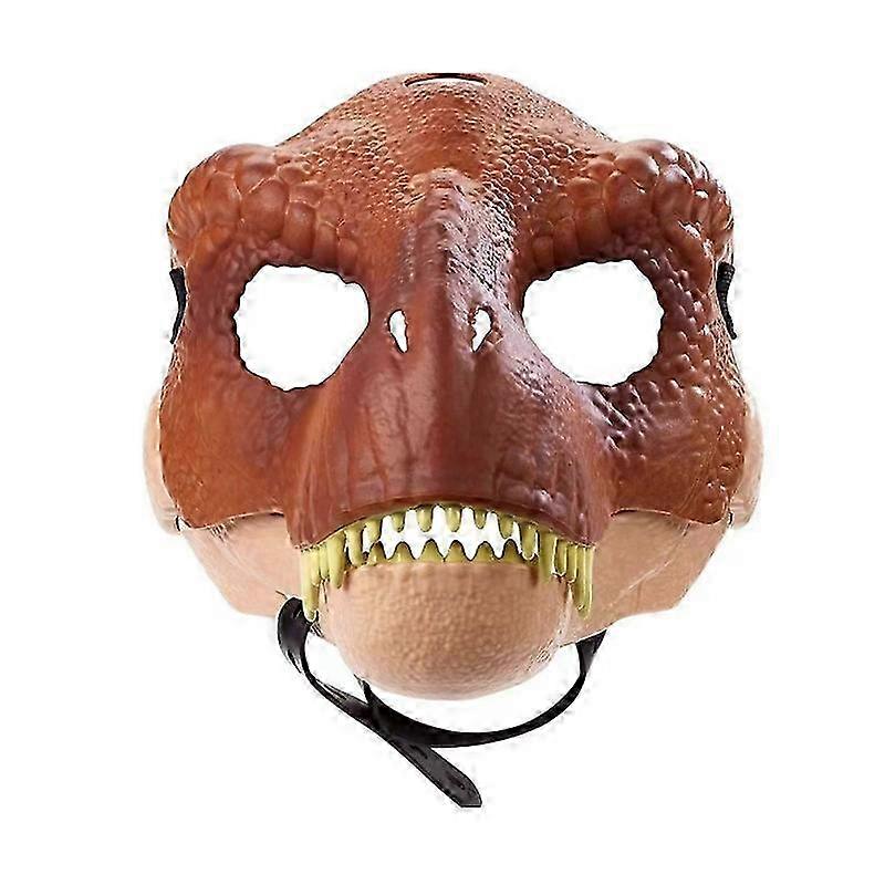 子供の恐竜マスク、開口部の可動顎、動物のマスクを備えた恐竜のおもちゃ