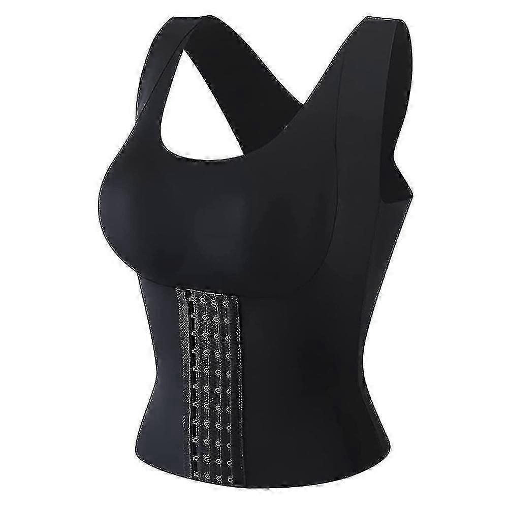 Women's Posture Corrector Shapewear, Waist Trainer Corset with Bust Support & Tummy Control,