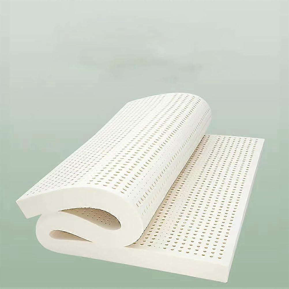 100% Natural Latex Mattress, 60x220 cm Flat Type, CompressionResistant Honeycomb Ventilation, Soft and Comfortable