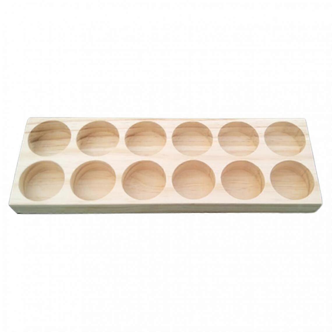 Essential Oil Storage Rack Display Rack Wooden Aromatherapy Stand Holder 03