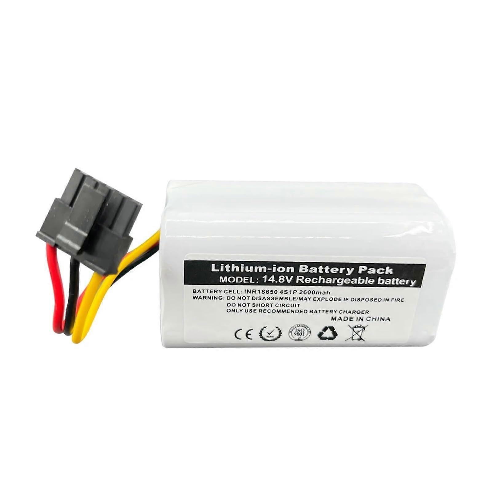 14.4V 2600mAh/3500mah Battery For Robot Vacuum Cleaner Parts, Replacement LiIon, Compatible With MJSTL