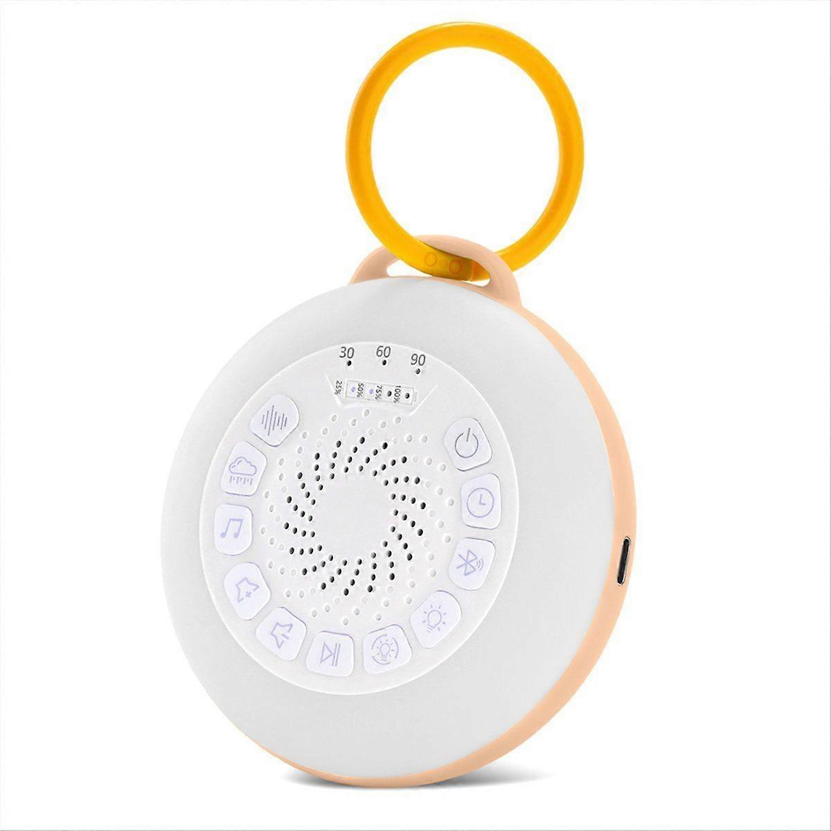 White Noise Machine with 11 White Noise Adjustable, Night Light, Bluetooth Speaker,Timing Function