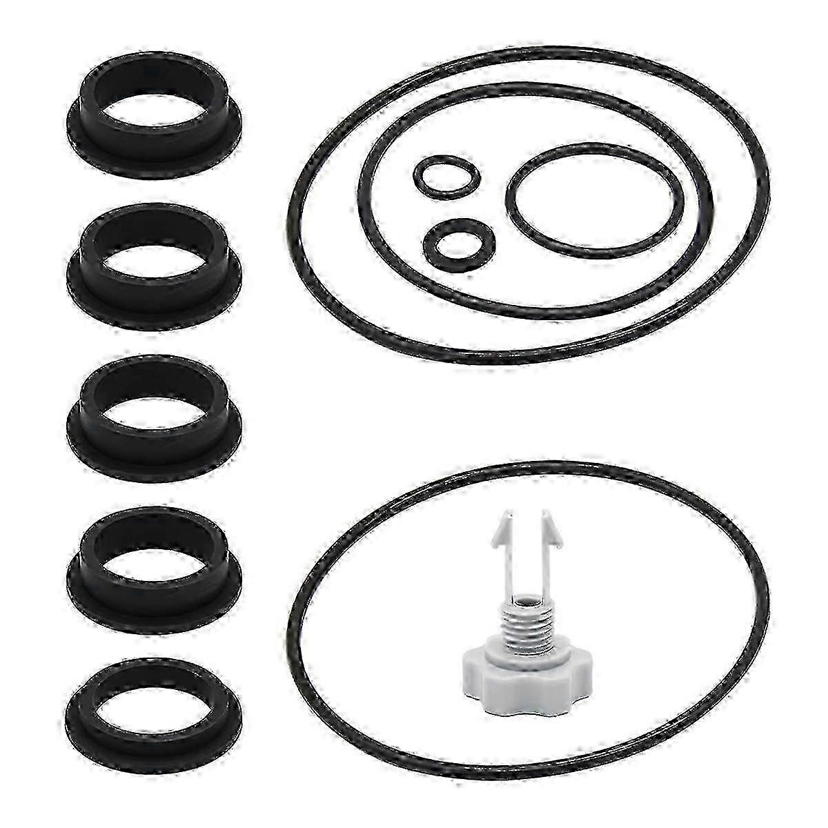 Replacement Set for Sand Filter Pump, Air Release Valve and O-Rings - Complete Fit Kit