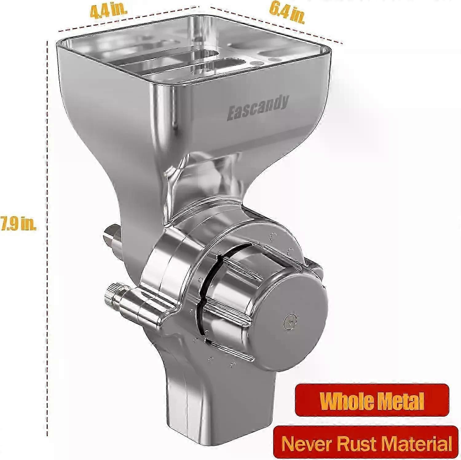 All Metal Grain Mill Attachment for KitchenAid Stand Mixer