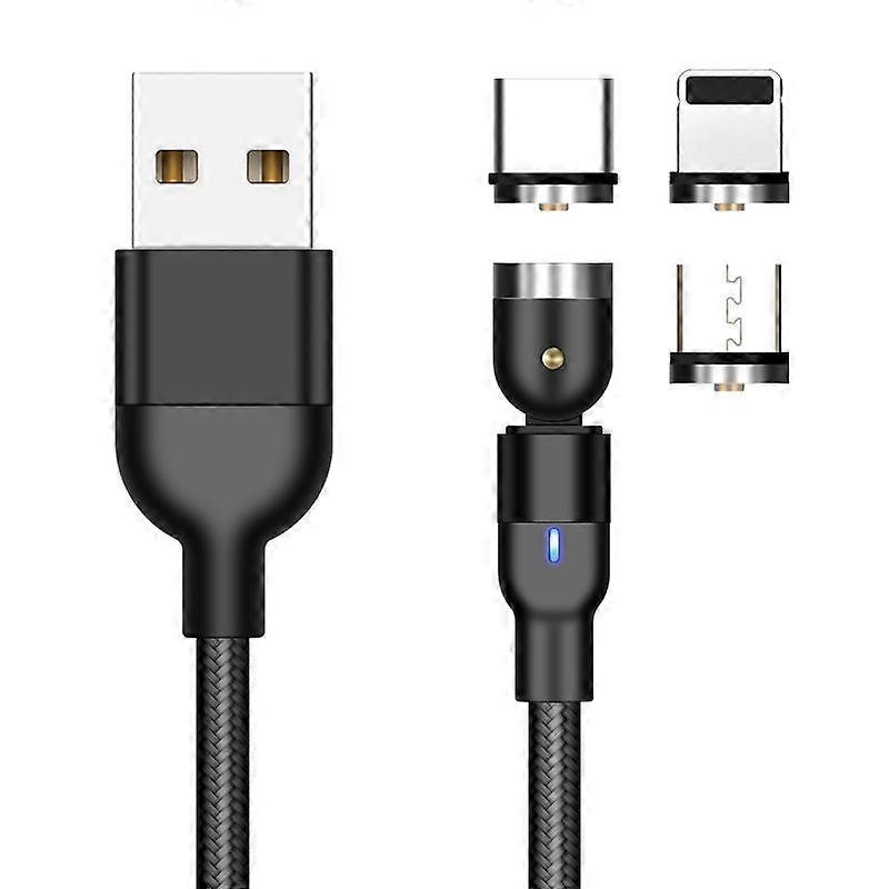 2m 2A Output 3 in 1 Magnetic Charging Cable