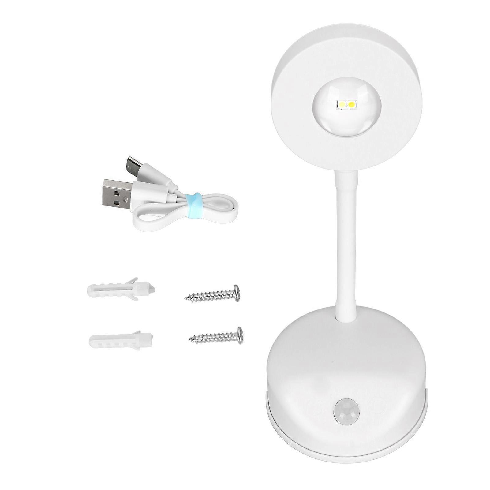 LED Motion Sensor Picture Light Battery Operated Rechargeable Wall Sconce Dimmable 3 Color