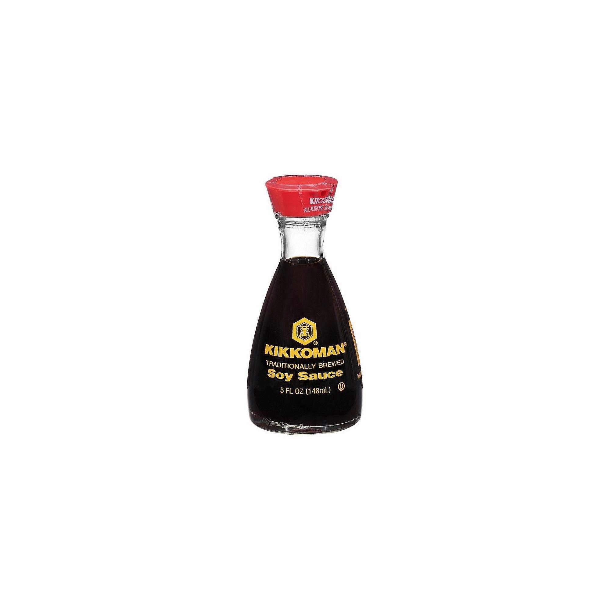 Kikkoman Traditionally Brewed Soy Sauce, 5 Fl Oz