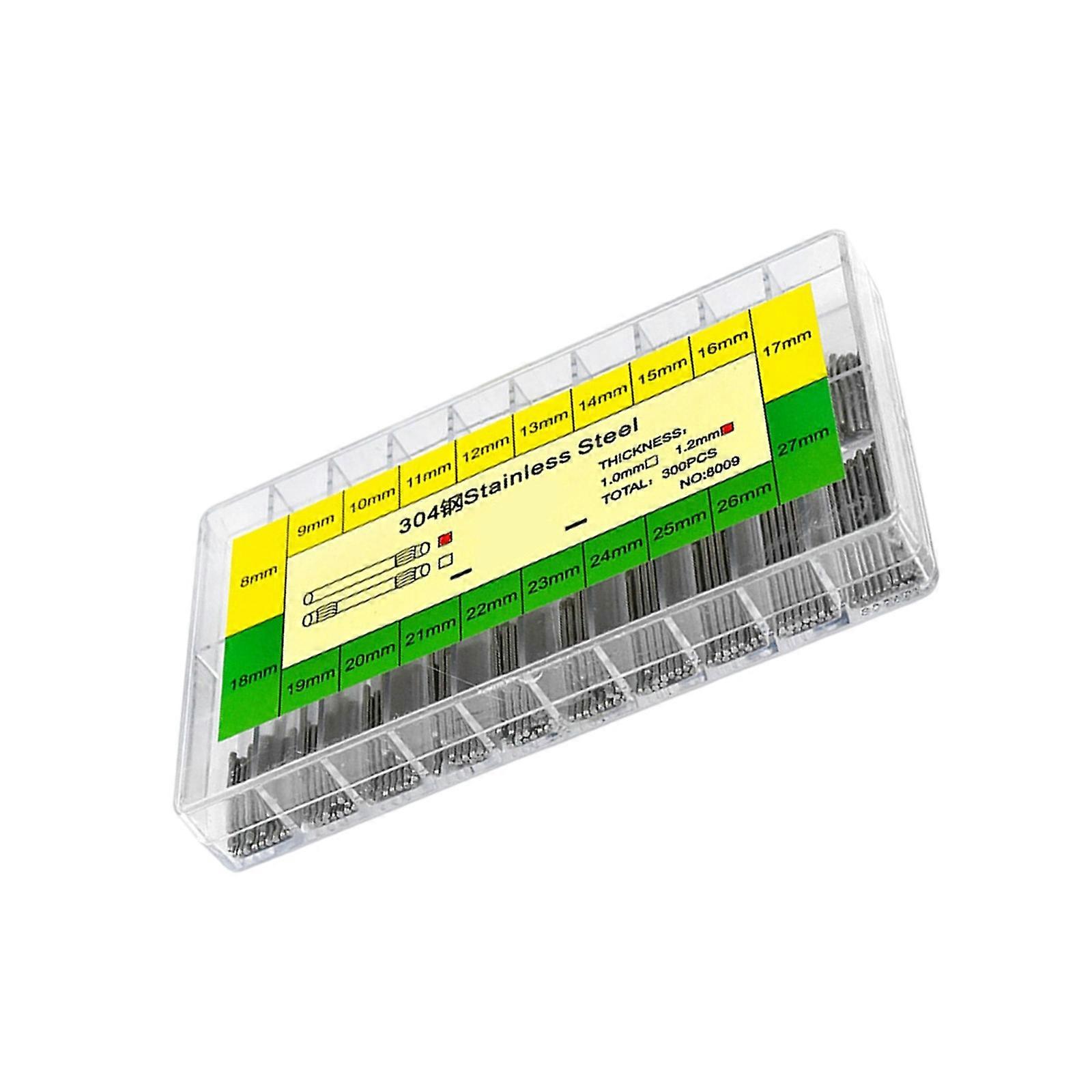 Tool Interchangeable Stainless Steel Watch Strap Pin Secure Mechanism Multi Compatibility For Men Women  1.2mm