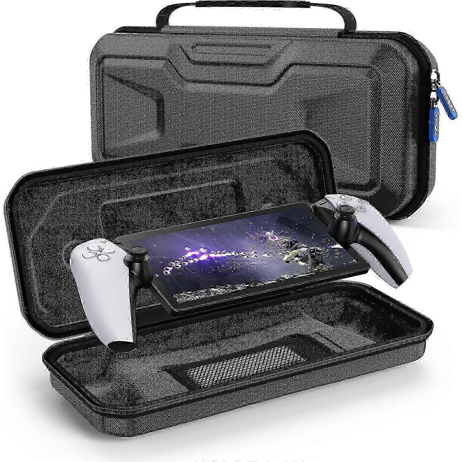 Carrying Case for Ps Portal Accessories, EVA Hard Shell Case Compatible with Ps Portal-Shockproof and Waterproof