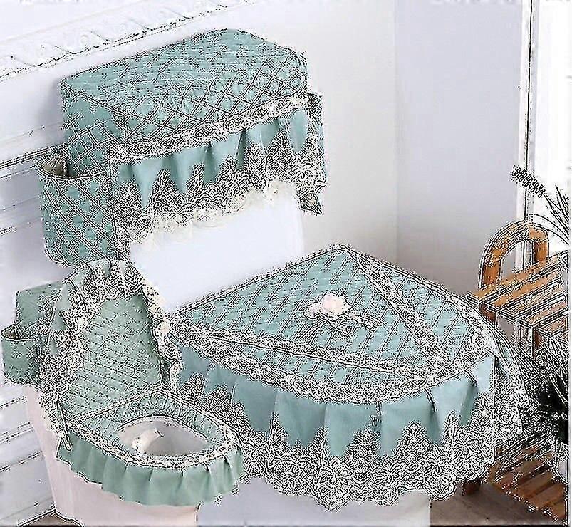 WC-Sitztankabdeckung mit Aufbewahrungsbeuteln