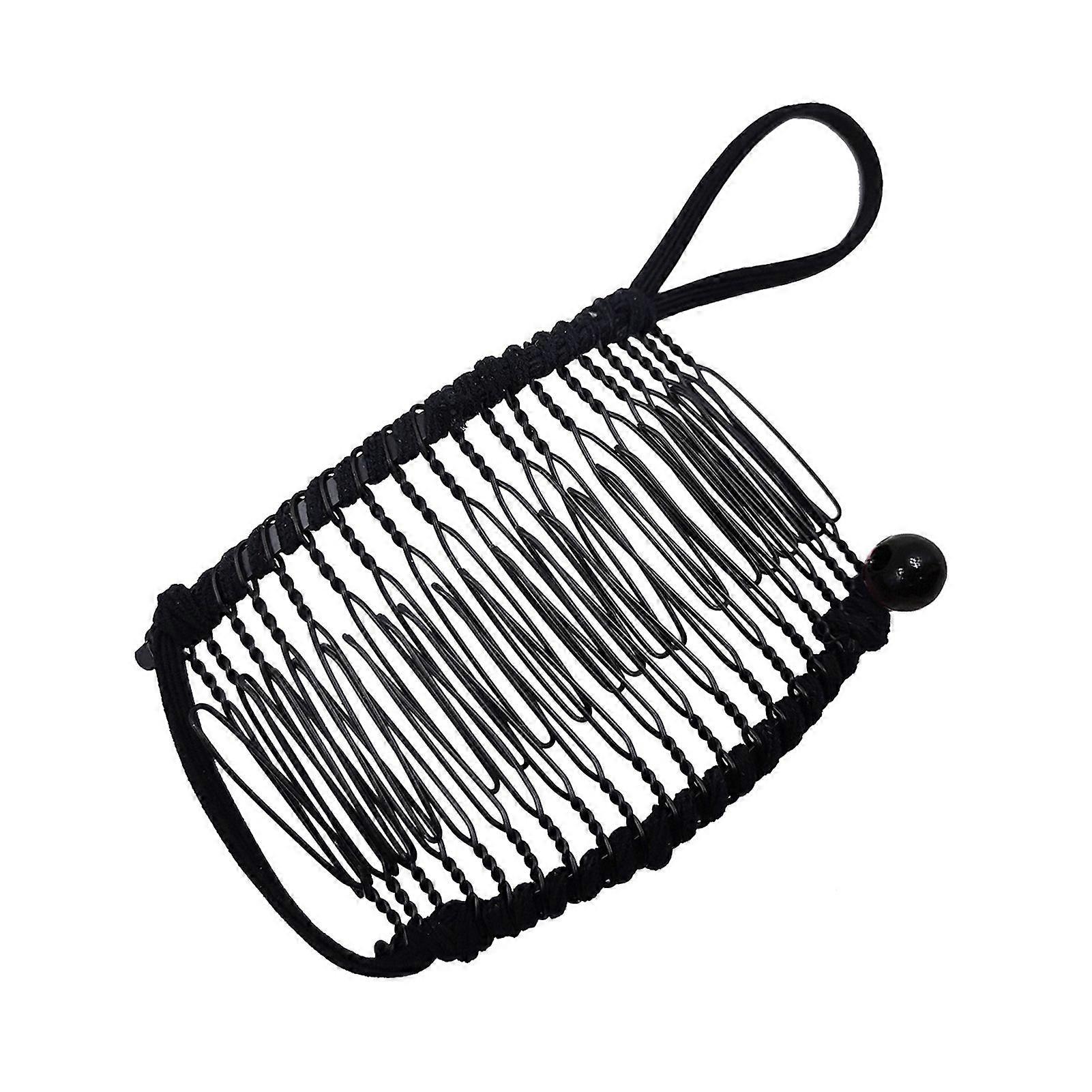 Mengxi Hair Comb Lightweight Portable Strong Flexible Minimalist Design Simple Operation Hair Comb Styling Accessory