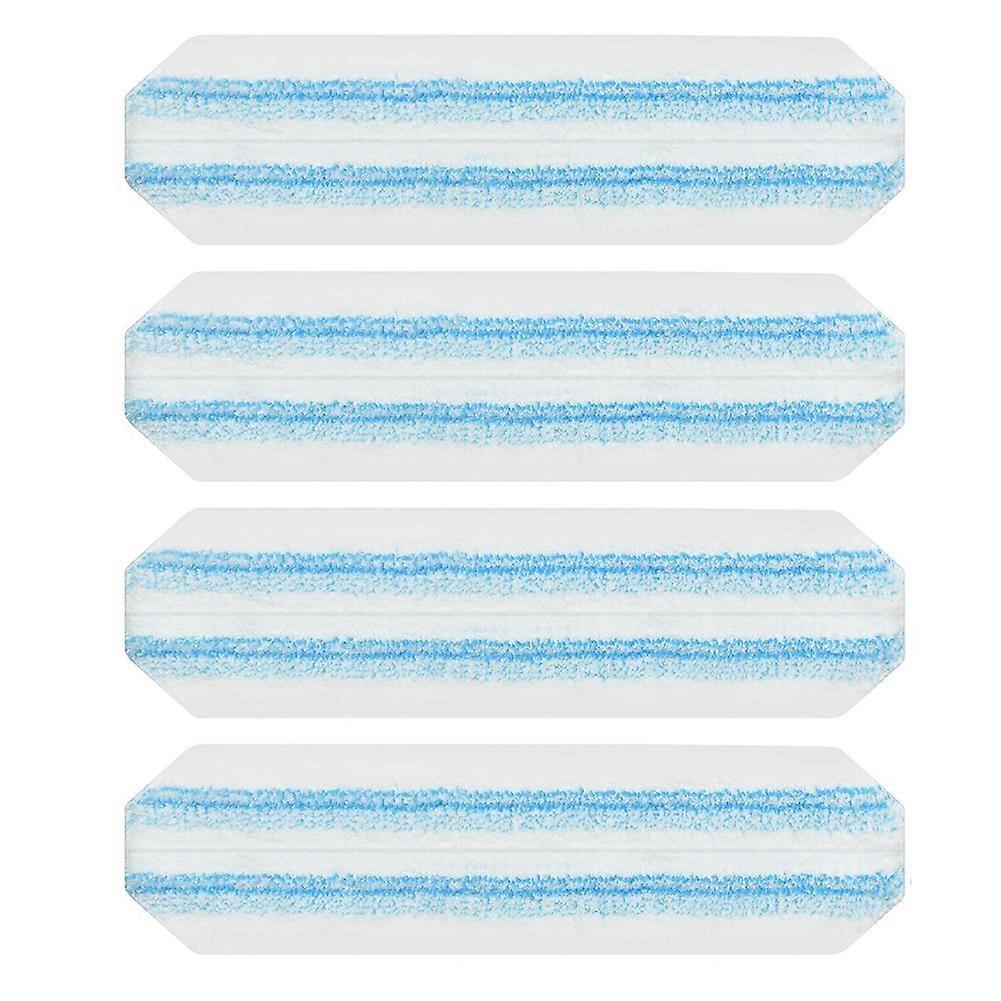 Mop Pads Replacements for O Cedar H2pro Flat Mop System,Washable & Reusable Microfiber Mop Refills 4 Pcs
