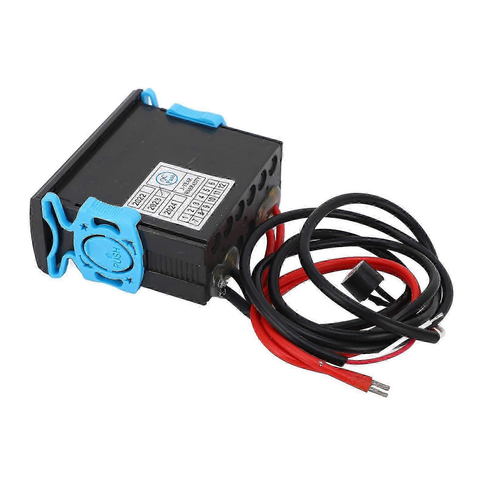 Digital Display Electronic Thermostat with Buzzer, Smart Temperature Control Timer, AC220V 10A