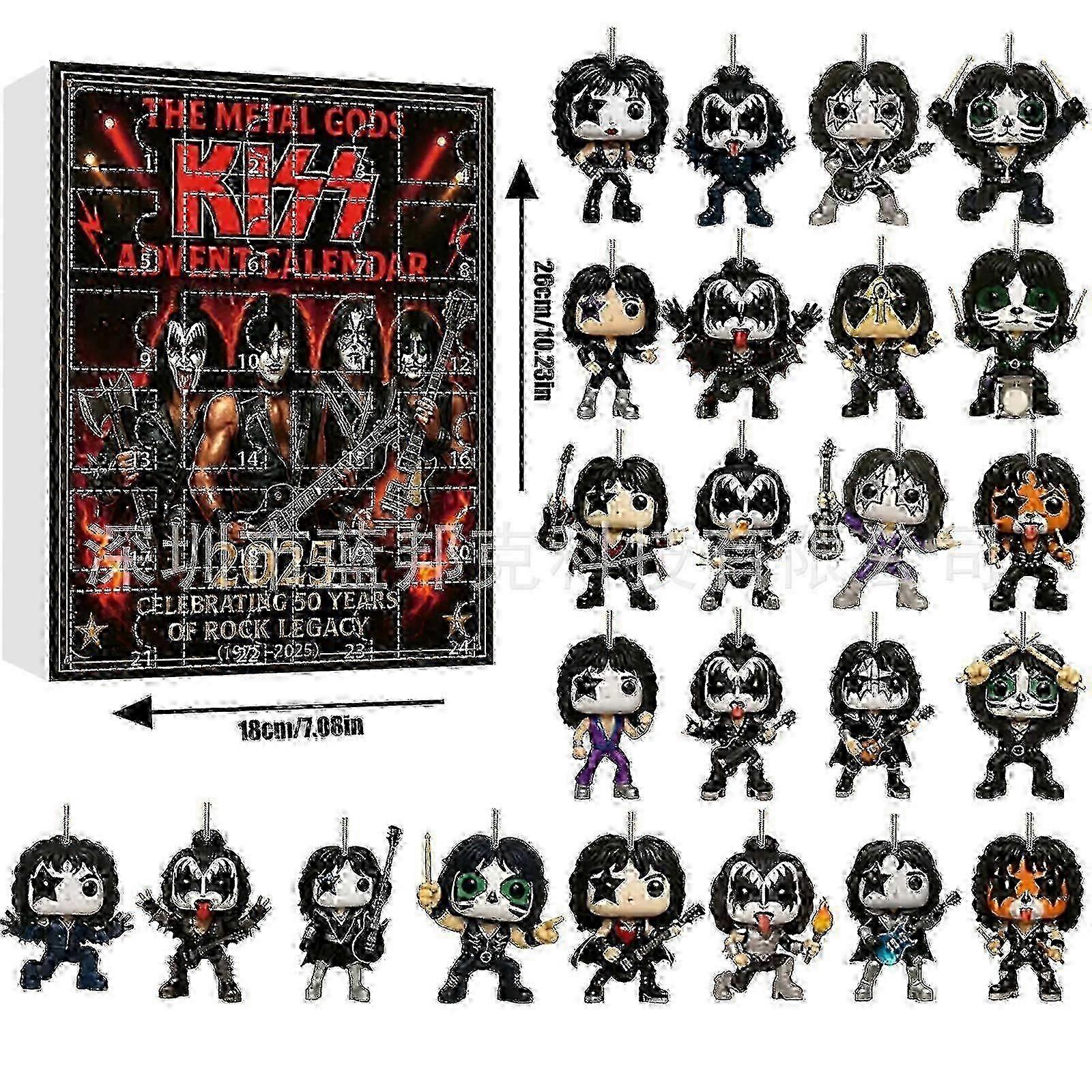 KISS 2025 Advent Calendar Countdown Calendar Blind Box