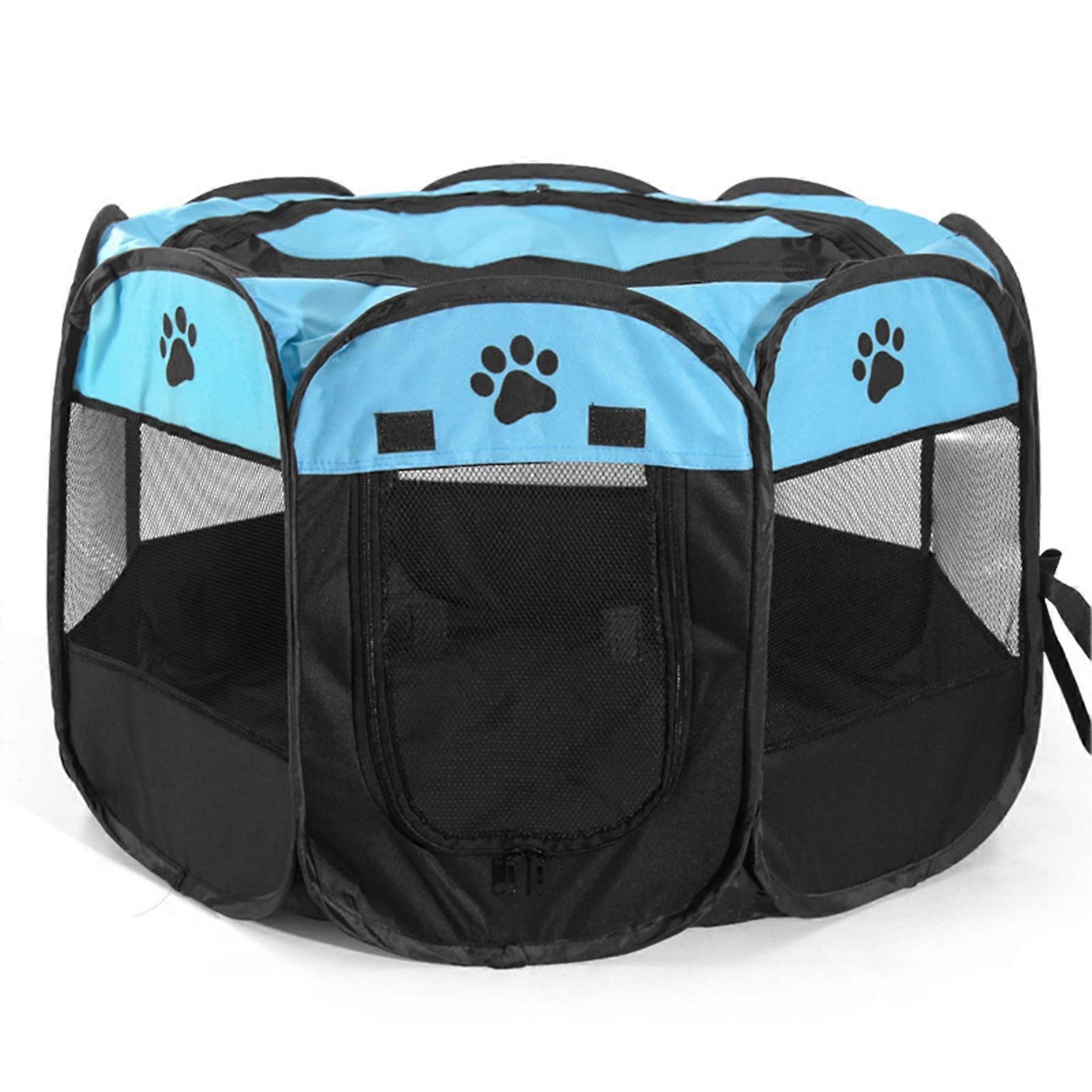 Leyfeng Sleeping Nest, Portable Foldable Waterproof Pet Playpen with Air Mesh, Compatible with Outdoor Use for Dogs and Cats