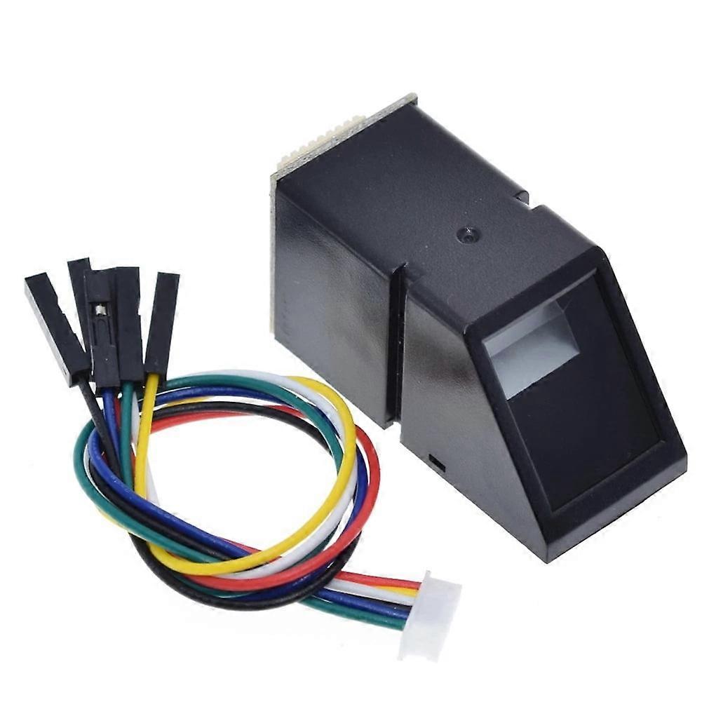 jixopn AS608 Fingerprint Reader Sensor Module Locks Serial Communication Interface Optical Fingerprint Recognition Module DC3.3V 500DPI for Arduino