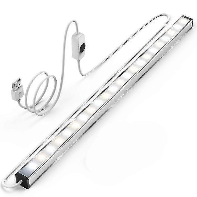 LED under cabinet lighting, 30 cm light strip, white 6000K