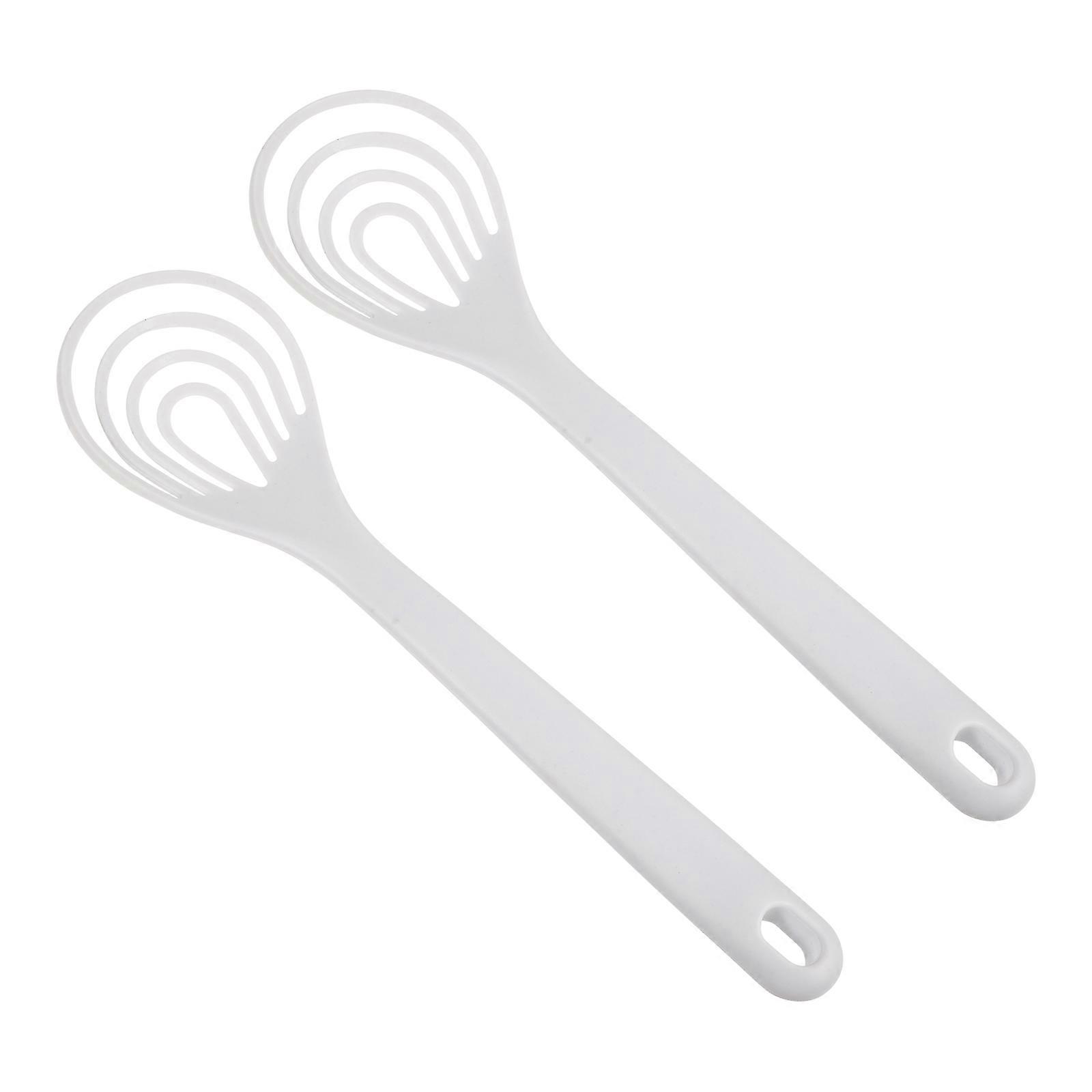 Dough Mixer Plastic Egg Beaters for Baking 2Pcs Practical Whisks