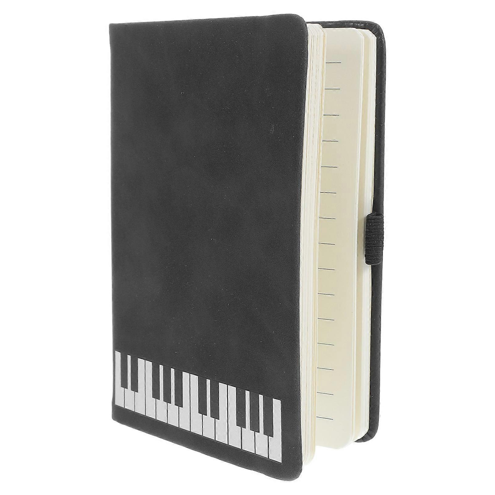 Theme Notebooks Piano Notebook for Writing 4Pcs Smooth Paper
