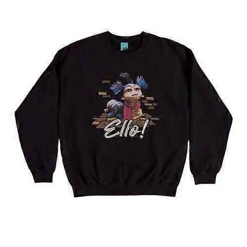 Labyrinth Unisex Adult Brickwork Worm Sweatshirt