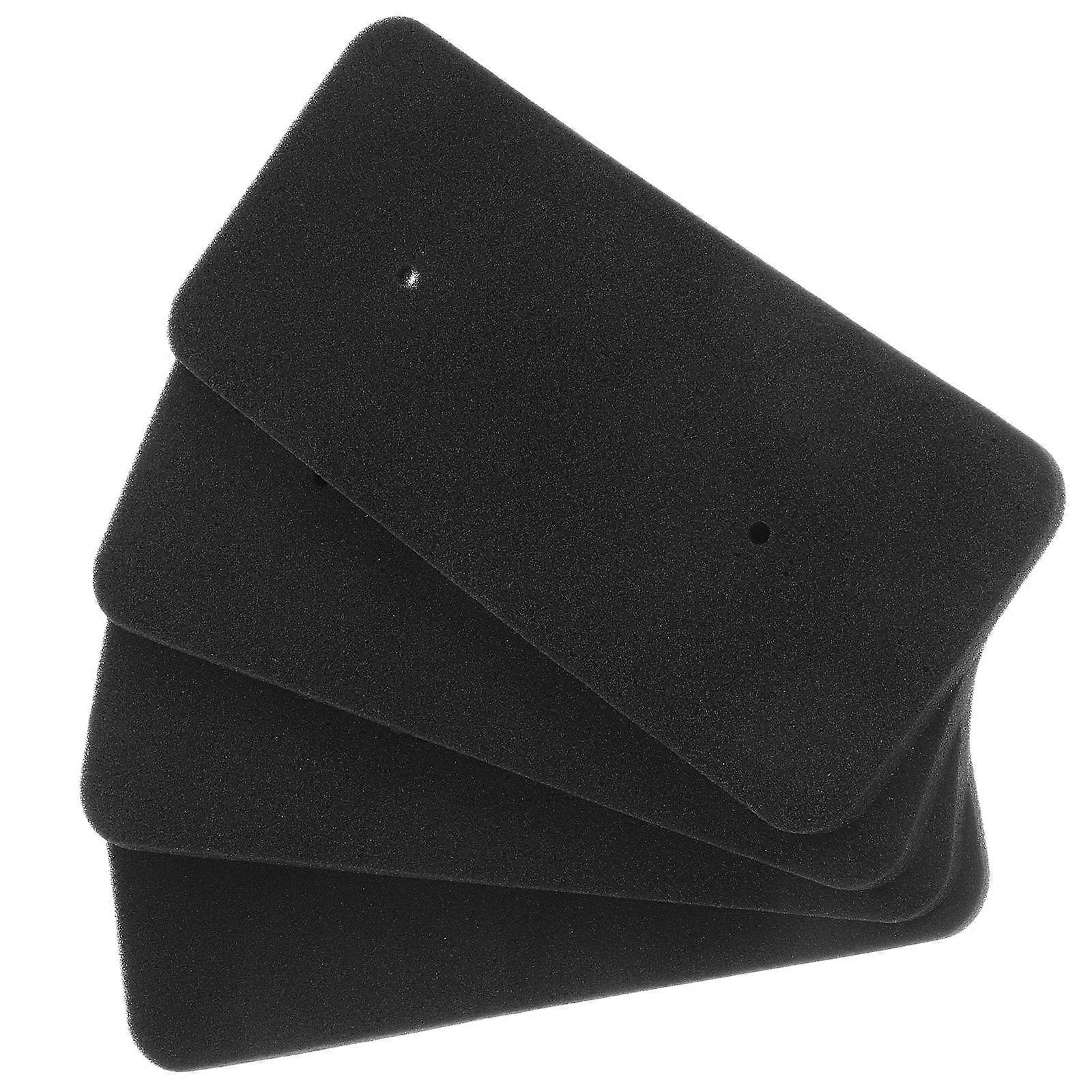 Dryer Filter Sponge for Filter 4Pcs Black Reusable Sponge for Dryer Vent