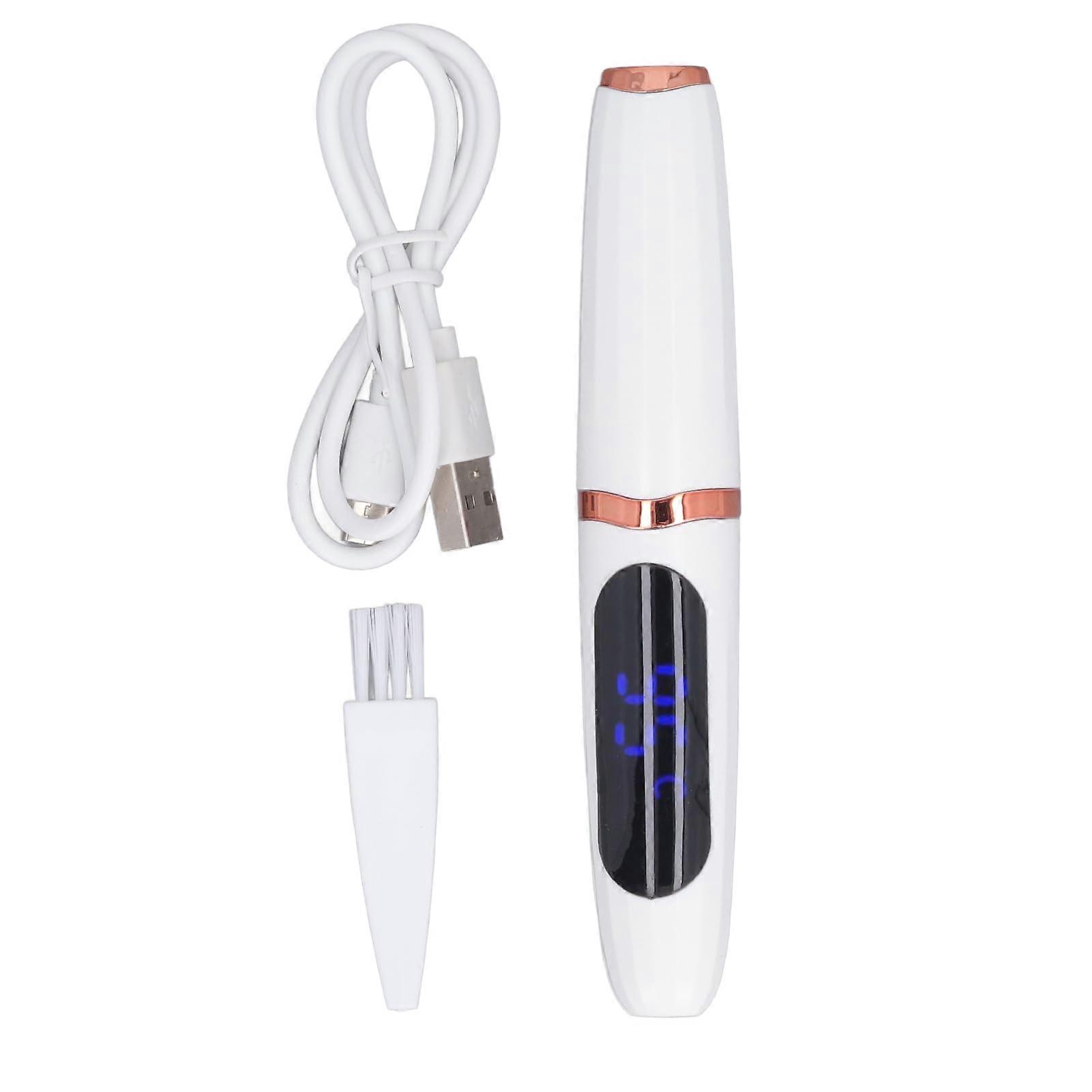 USB Rechargeable Heated Eyelash Curler with LED Display, Adjustable Heat, LongLasting Curl
