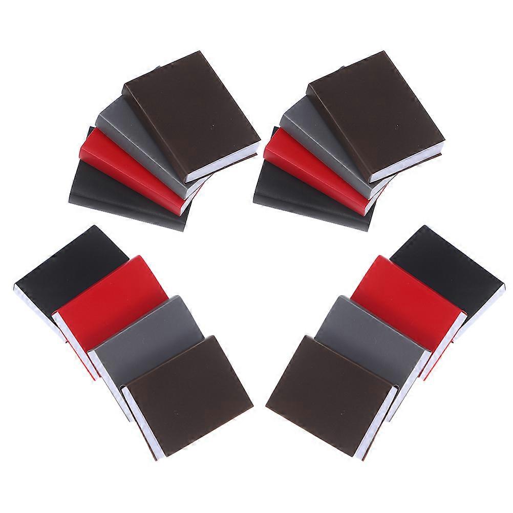 Miniature Books Dollhouse for Imaginative Play 16Pcs Mini Blank Notebook Set