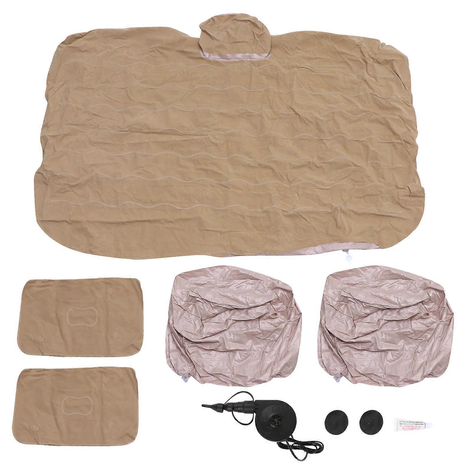 Car Inflatable Bed Inflatable Cushion for Sleeping Use 1Set Air Mattress