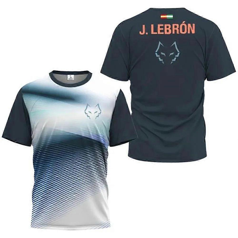 T-shirt homme tendance été, idéal pour la moto, la course à pied, le fitness, le badminton et le tennis. Manches courtes, coupe ample. Respirant.