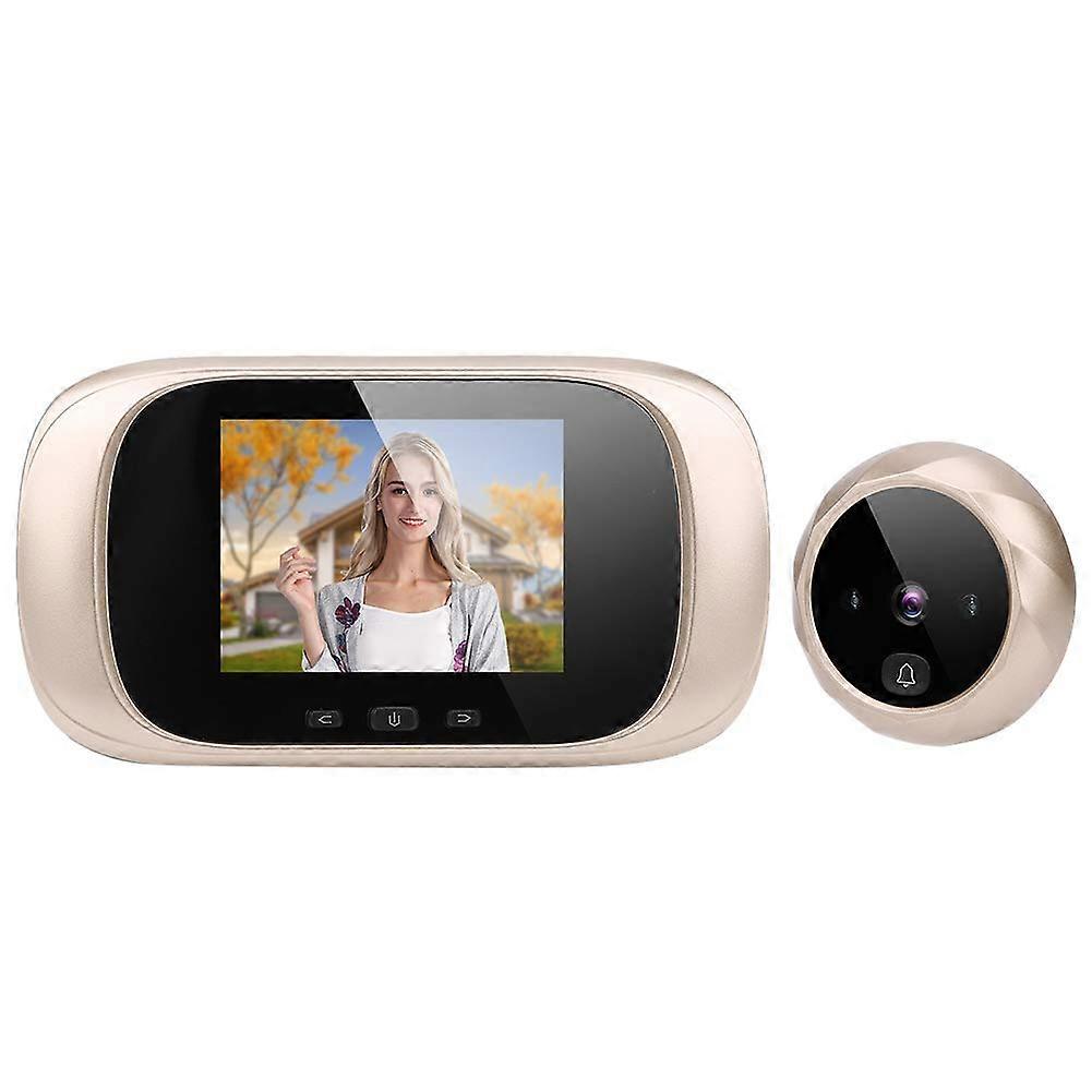 Digital Door Viewer with 2.8 Inch LCD Video Doorbell Camera for Apartment Security and Night Vision