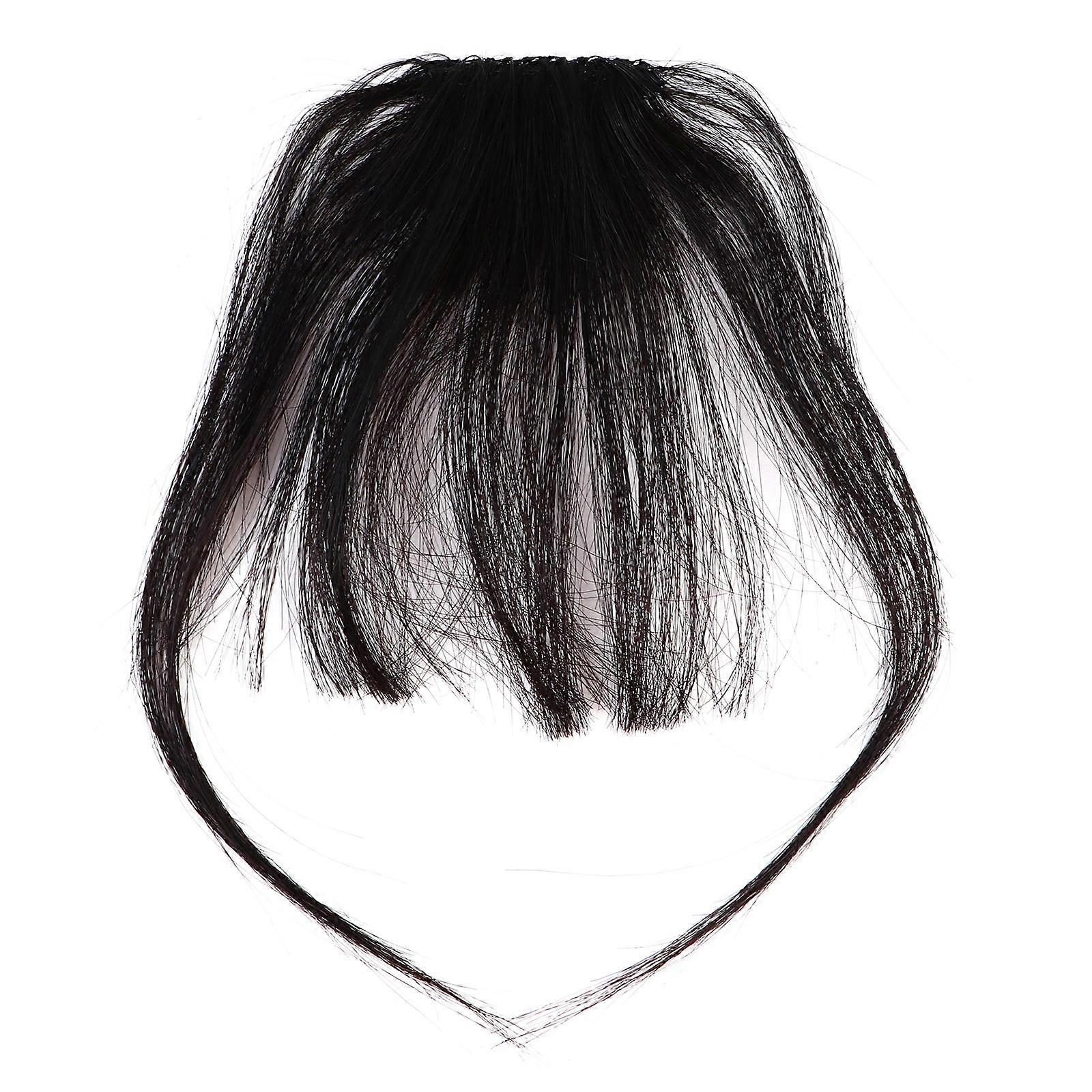 Flequillo con clip, flequillo recto con clip, postizo para decoración