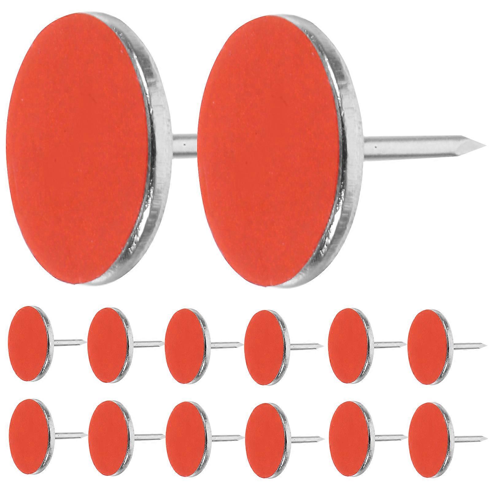 Iron Reflective Trail Marking Tacks for Night Visibility 50Pcs