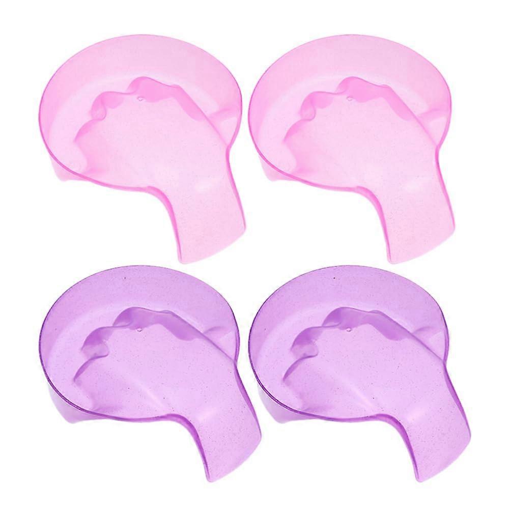 Nail Soaking Bowl Set for Efficient Gel Polish Removal, Comfortable Grip, Versatile Home Salon Use