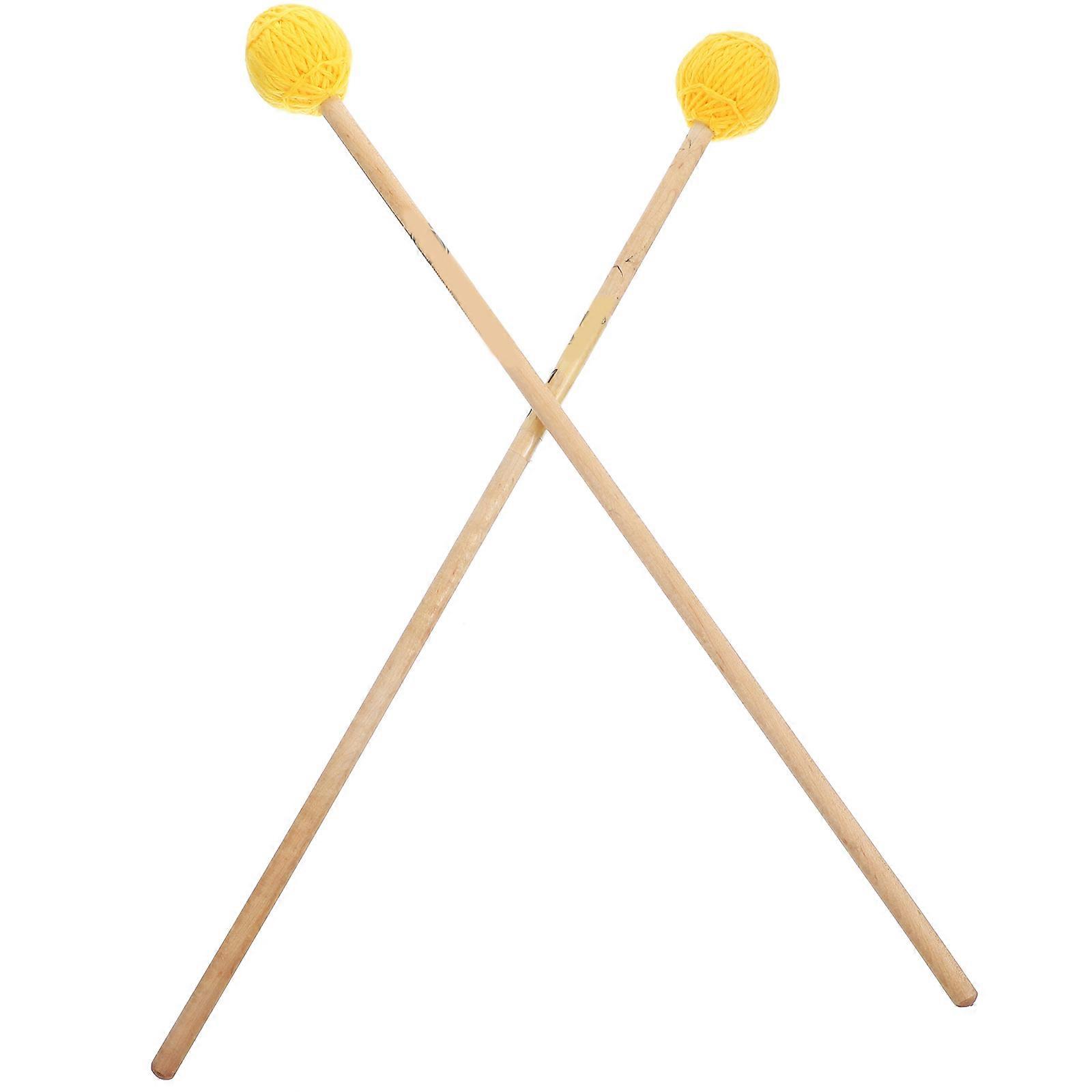 Tongue Drum Mallets Marimba Drumsticks for Percussion Instrument 4Pcs