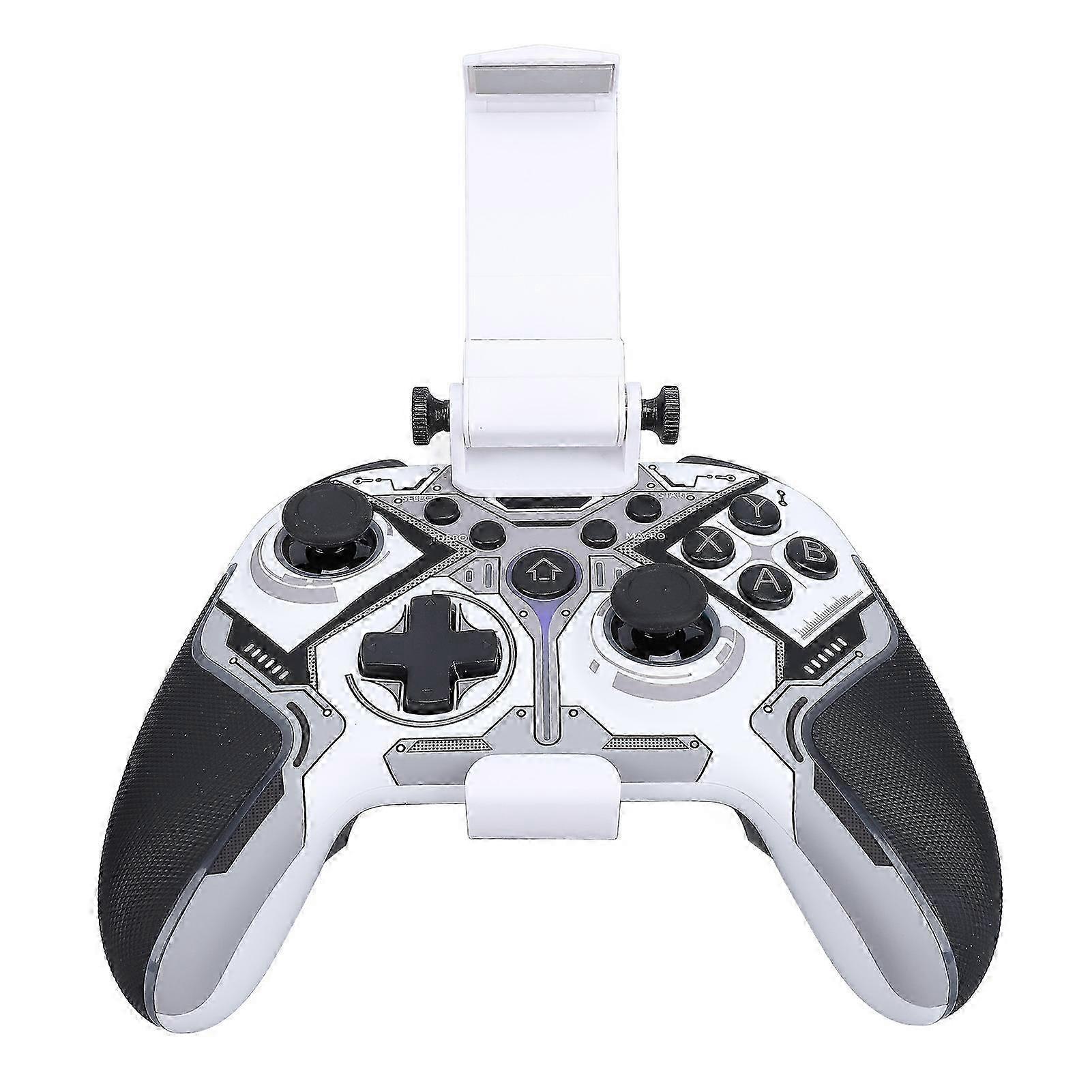 2025 Wireless Gaming Controller RGB Hall Effect Joysticks Triggers Remapping Button Programmable Button Dual Motor Vibration Bluetooth Game Controller