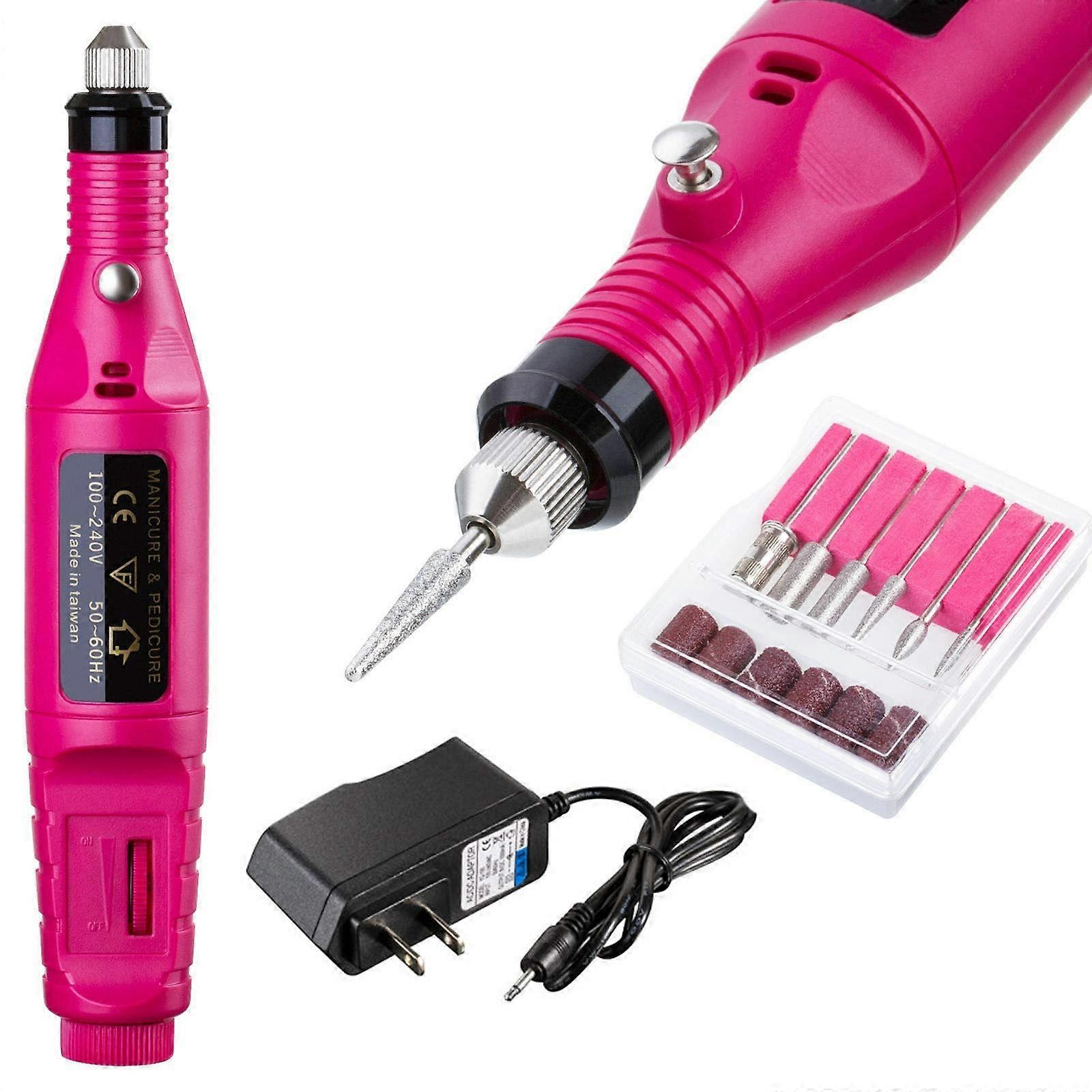 Electric Nail Drill with Variable Speed Control for Acrylic Nails Manicure and Pedicure Kit