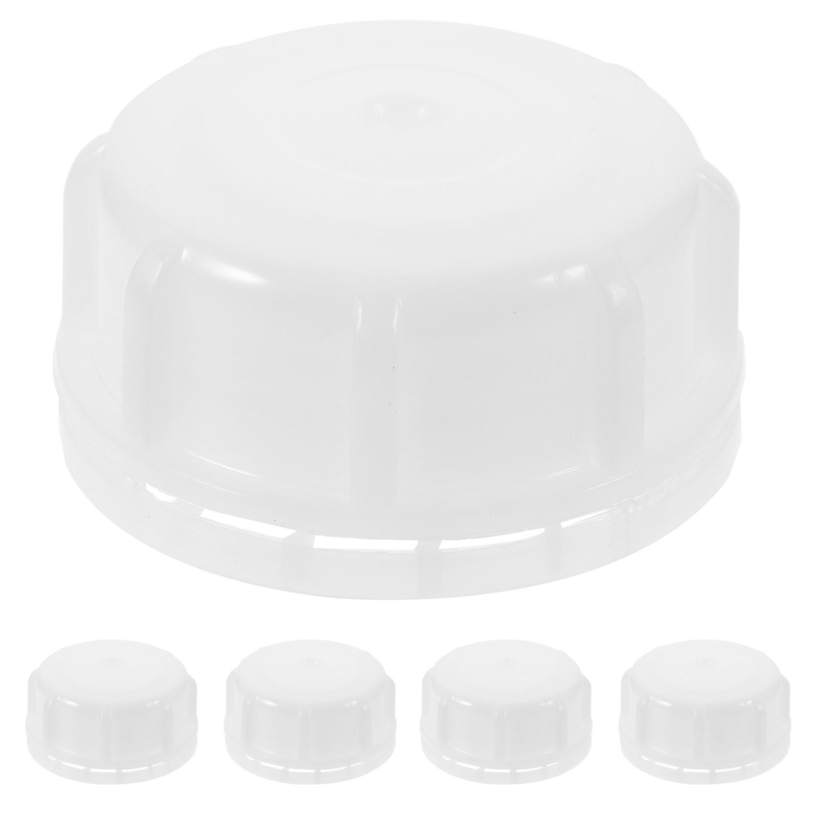 Can Cap Seal for Gasoline Container Replacement 60Pcs White Durable Plastic