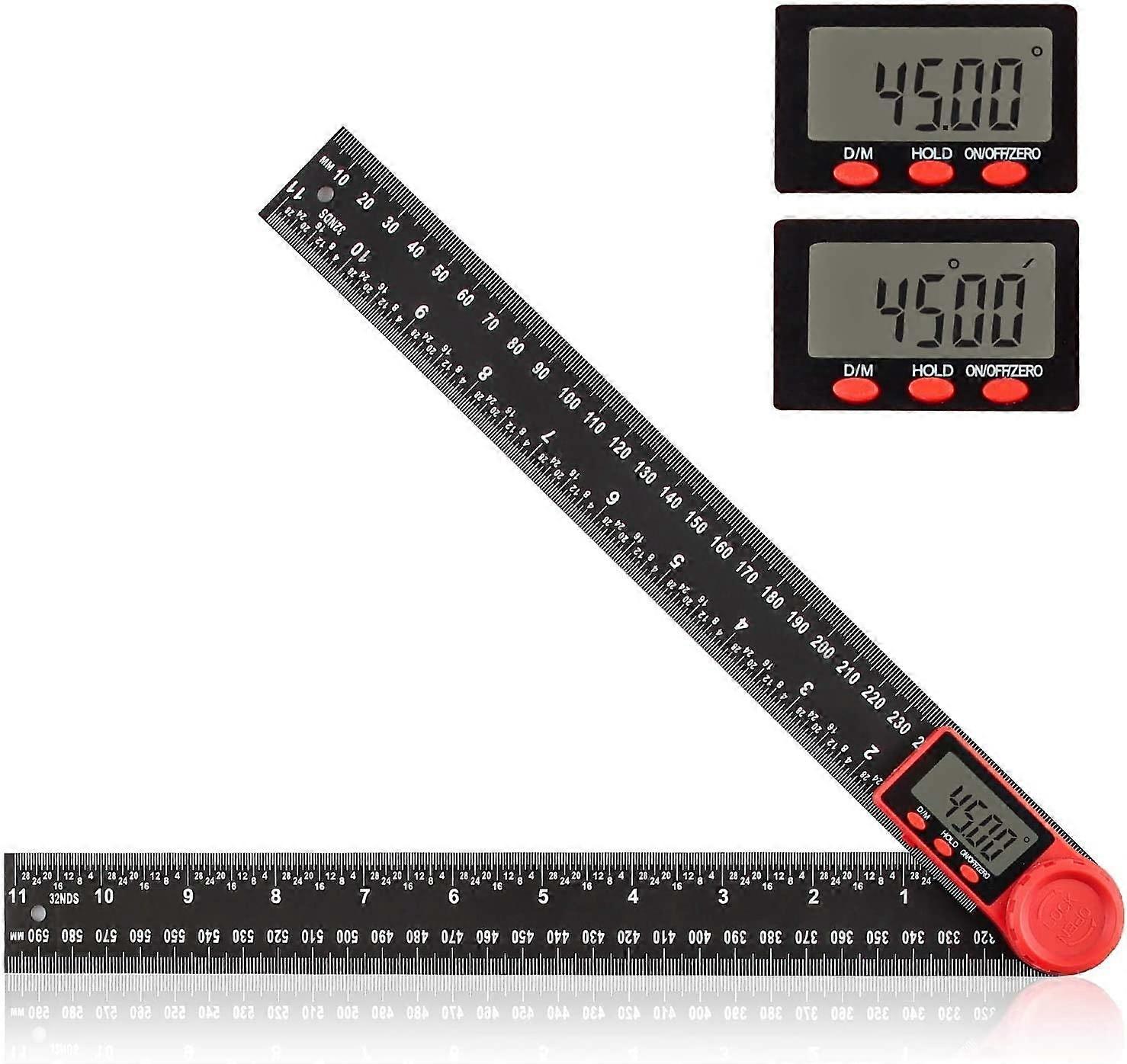 Digital angle gauge, 2-in-1 digital angle gauge